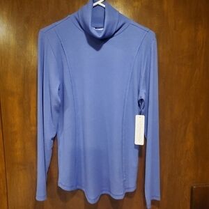 Soft Surroundings Element Turtleneck In Persian Blue